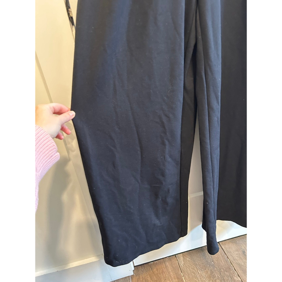 Women's 41 HAWTHORN Black Sleeveless V-Neck wide leg Jumpsuit M - Picture 4 of 9